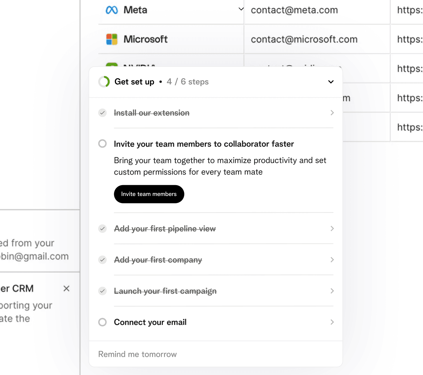 Onboarding Checklist