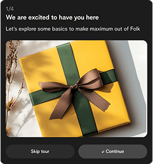 Product Tour Interface 1